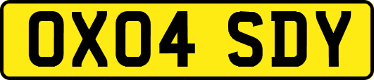 OX04SDY
