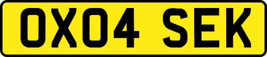 OX04SEK