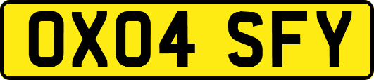 OX04SFY