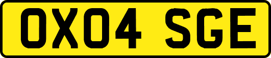 OX04SGE
