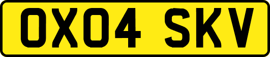 OX04SKV