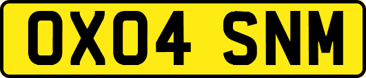 OX04SNM