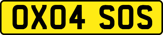 OX04SOS