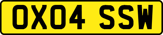 OX04SSW