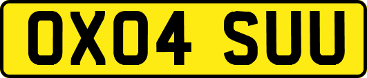 OX04SUU