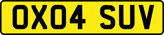 OX04SUV