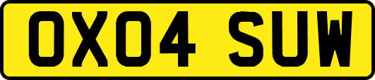 OX04SUW