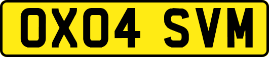 OX04SVM
