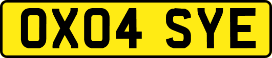 OX04SYE