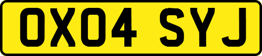 OX04SYJ