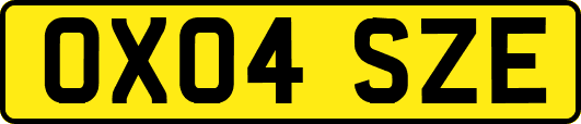 OX04SZE