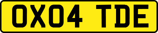OX04TDE