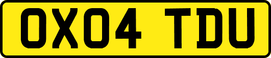 OX04TDU