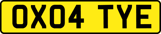 OX04TYE