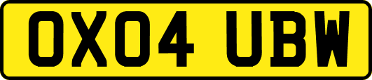 OX04UBW