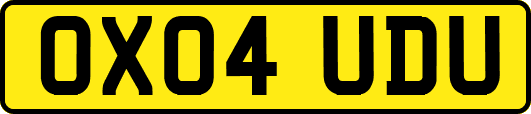OX04UDU