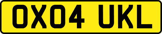 OX04UKL