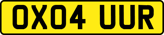OX04UUR