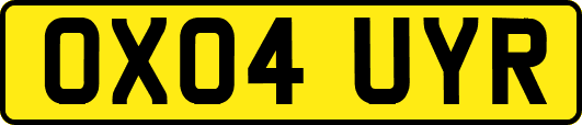 OX04UYR
