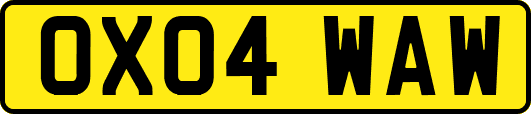 OX04WAW
