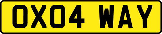 OX04WAY