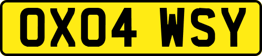 OX04WSY
