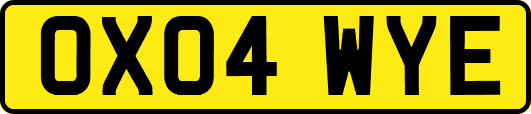 OX04WYE