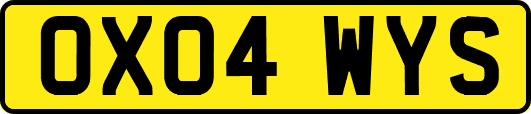 OX04WYS