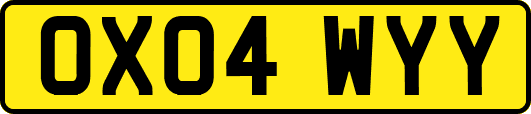 OX04WYY