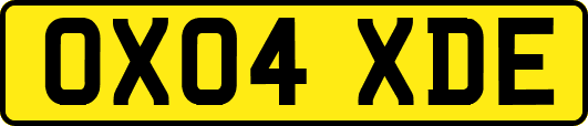 OX04XDE