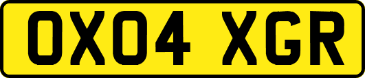 OX04XGR