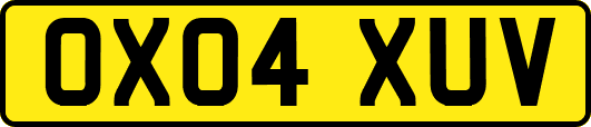 OX04XUV
