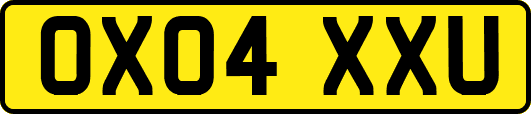 OX04XXU