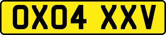 OX04XXV