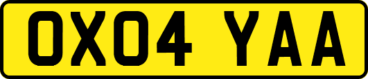 OX04YAA