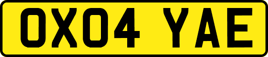 OX04YAE