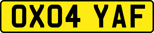 OX04YAF