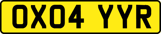 OX04YYR