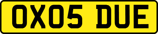 OX05DUE