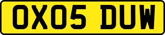 OX05DUW