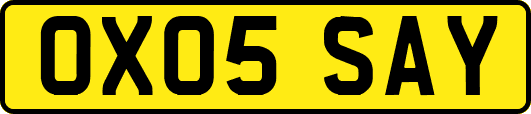 OX05SAY