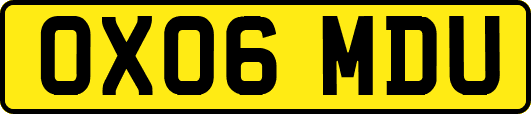 OX06MDU