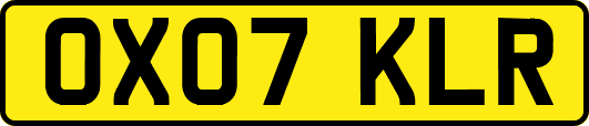 OX07KLR