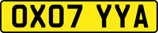 OX07YYA