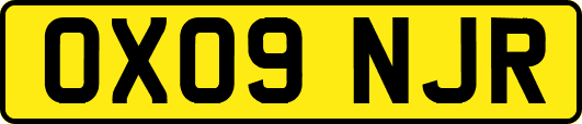 OX09NJR