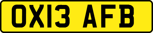 OX13AFB