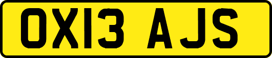 OX13AJS