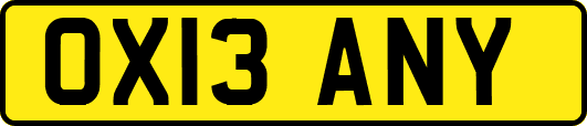 OX13ANY