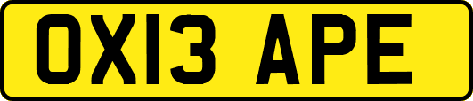 OX13APE