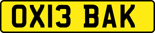 OX13BAK